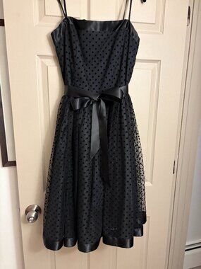 Robe cocktail Tulle & Pois ONYX NITE – Chic / Rétro – Taille 6